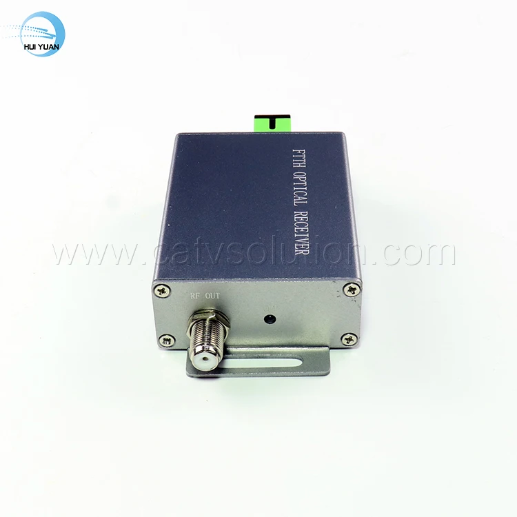 FTTH 1550nm CATV+SATV WDM Optical Receiver satellite 1 Output Fiber Optical WDM Mini Node Receiver