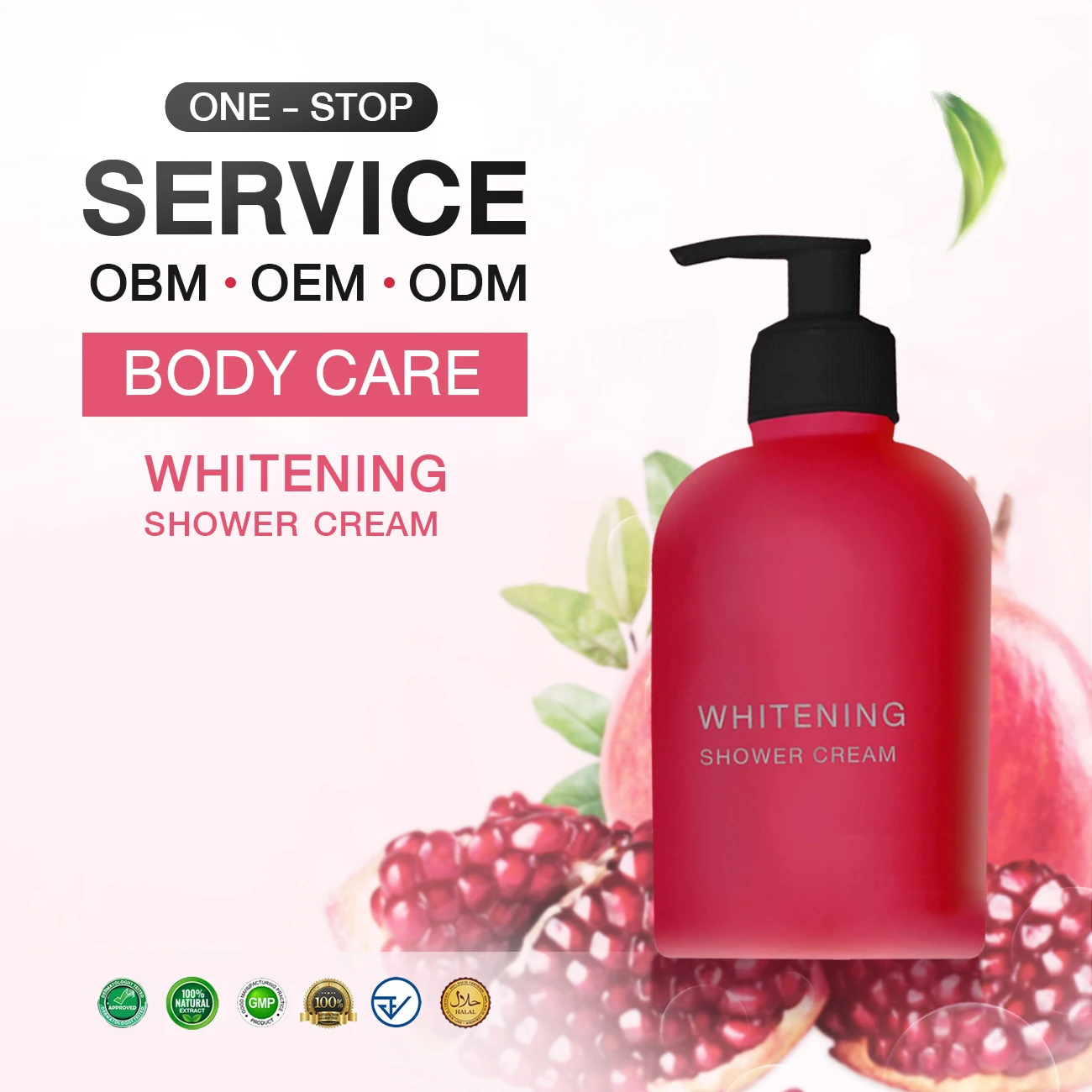 OEM Wholesale Whitening Shower Cream
