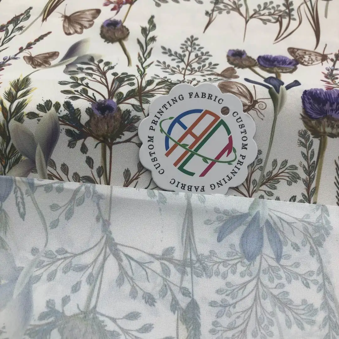 Printed breathable TPU laminated nylon taslan jacket fabric