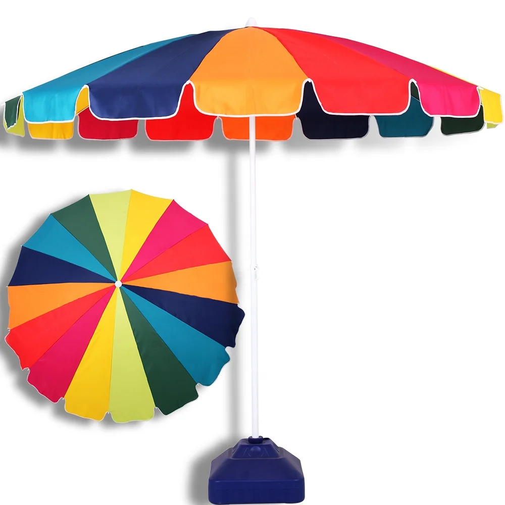 Hot Sale Customized Parasol Umbrella High Quality Sun Umbrella Outdoor Potable Beach Umbrella
