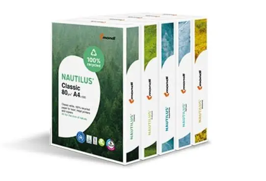 Hot selling NAUTILUS Classic A4 Paper One 80 GSM 70 Gram Copy Paper / Copier - PEFC Bond paper for sale