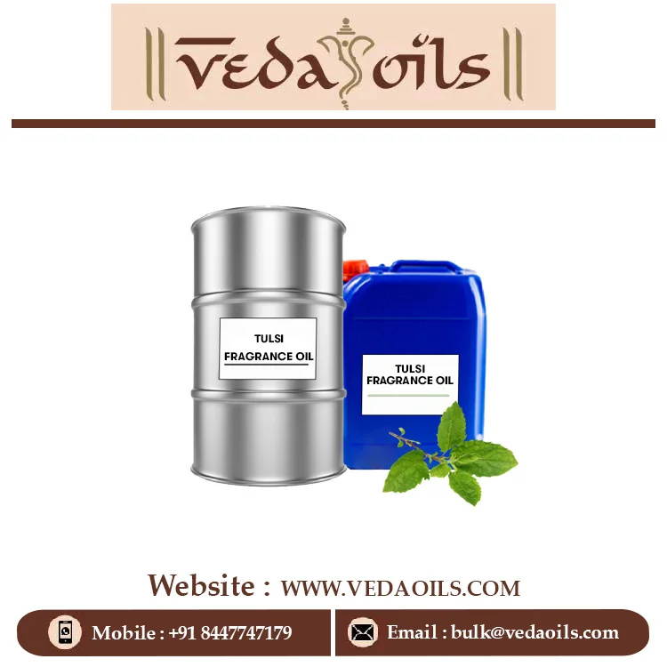 Fresh And Earthy Tulsi Fragrance Oil At Bulk Price | Get Sweet And Woodsy Holy Basil Perfume Oil At Wholesale Rates
