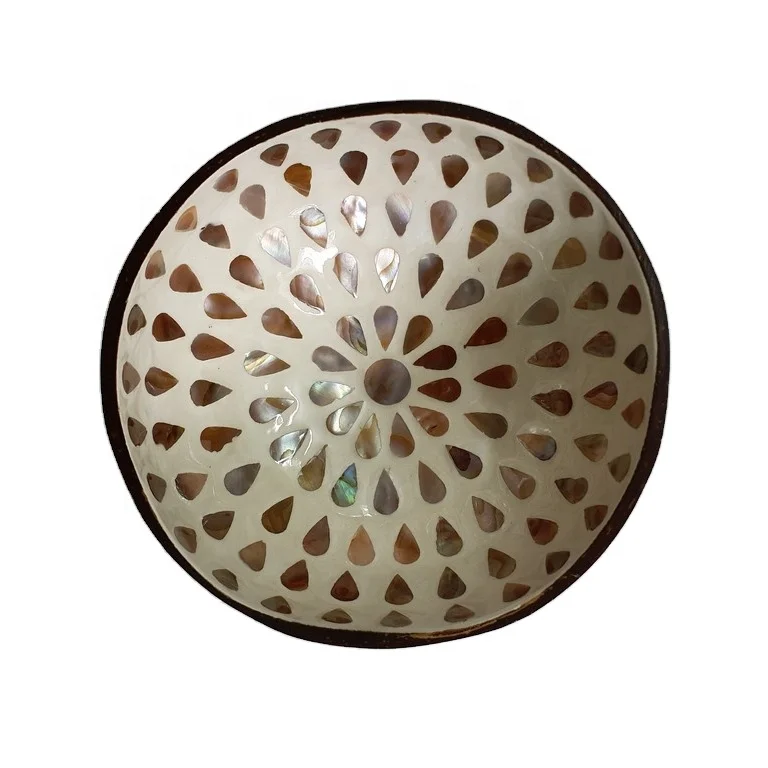Amazon top seller 2022 Various designs bowls eco friendly coconut bowl dinnerware sets kitchenware from Vietnam