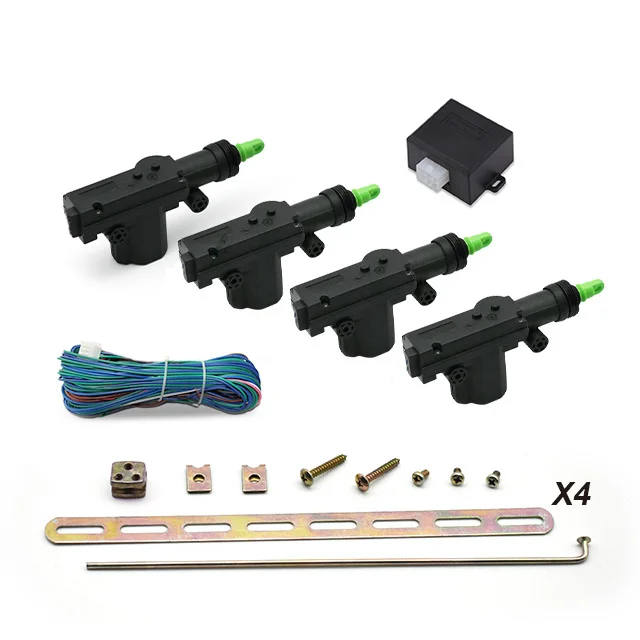 Car Central Locking Systems 12V 5 Wires Car Door Power Central Lock Motor Kit Auto Vehicle Remote Central Locking System