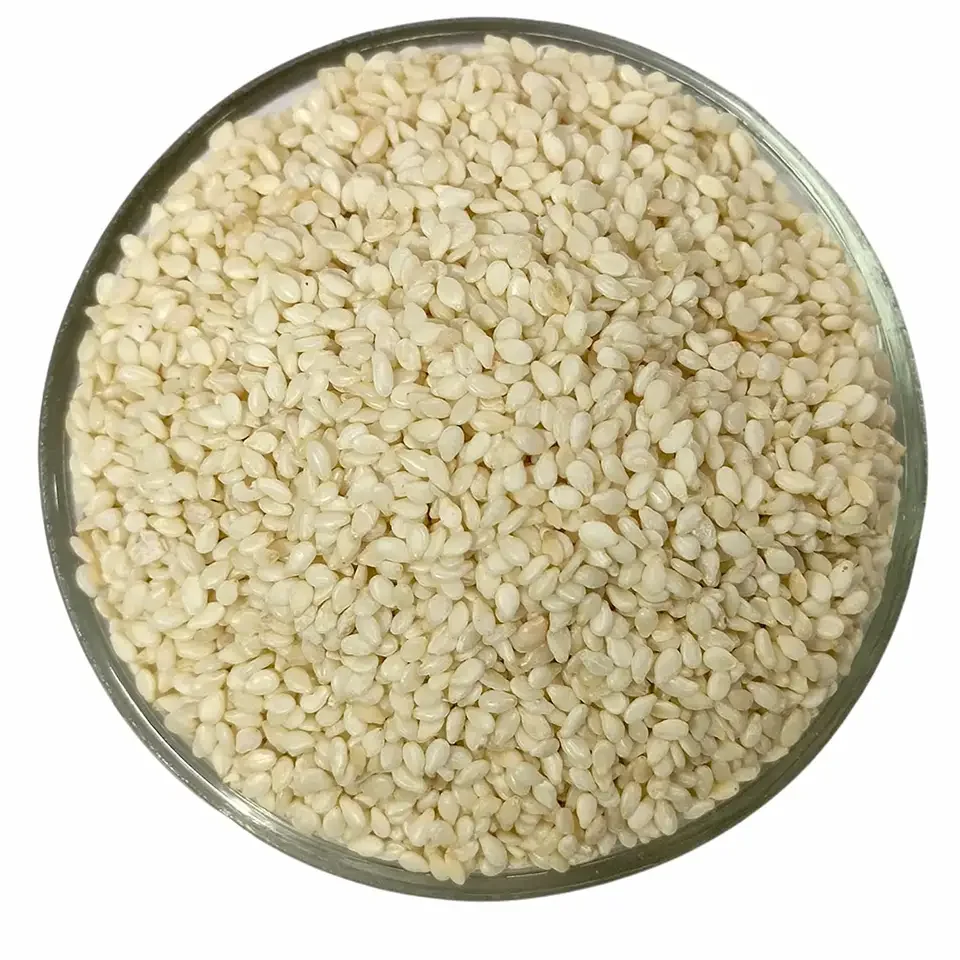 Wholesale top grade cooked sesame seeds ready to eat black sesame for baking