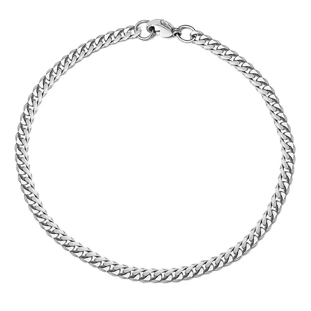 Best Selling Jewellery 925 Silver plated Chunky Chain Bracelet for Mens and Womens Available at Wholesale Price from India