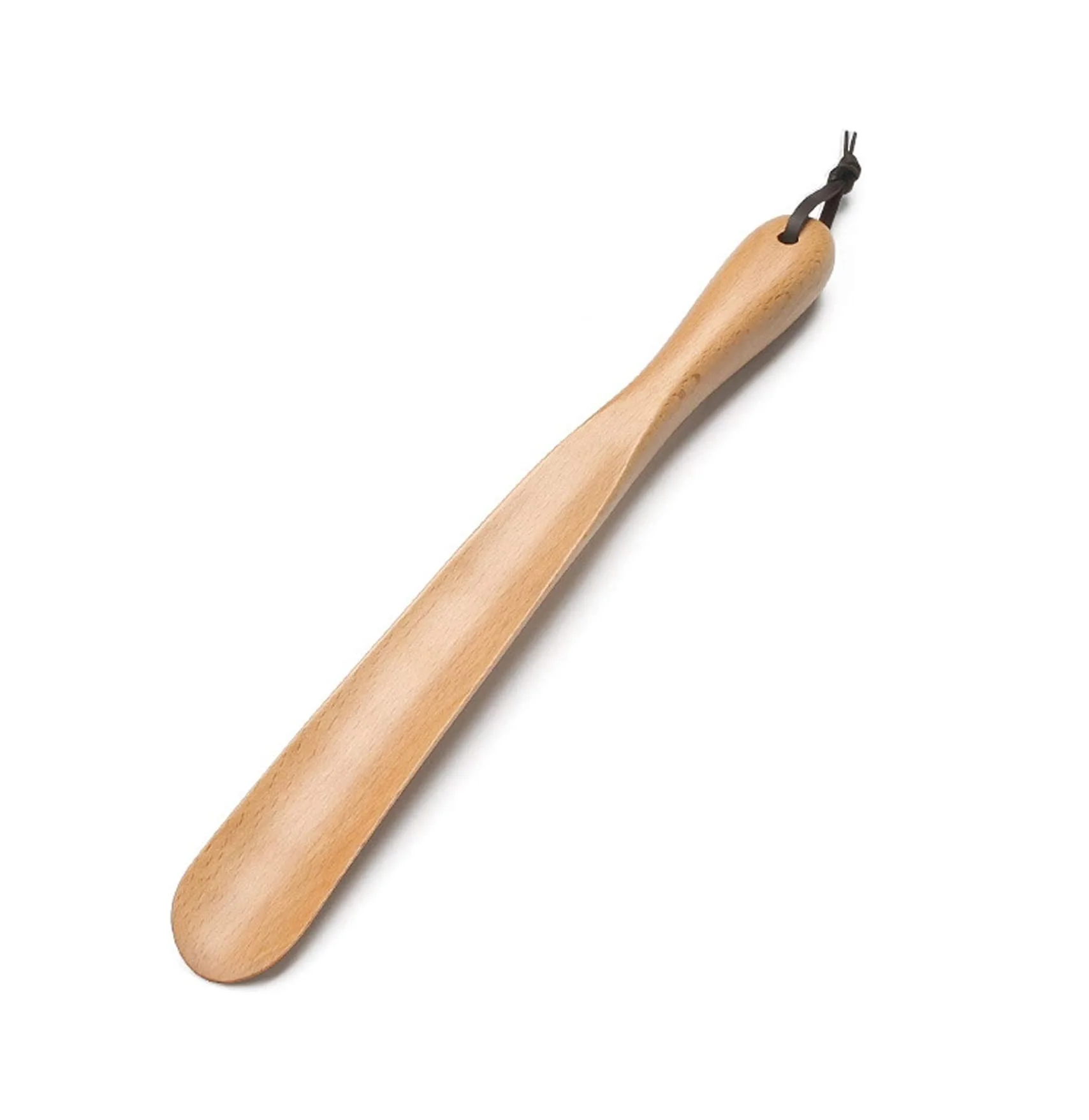 Hot Sale Wood Shoes And Accessories Solid Wood Horn Shoe Lifter High Polished New Style Wood Shoe Horn Modern Design