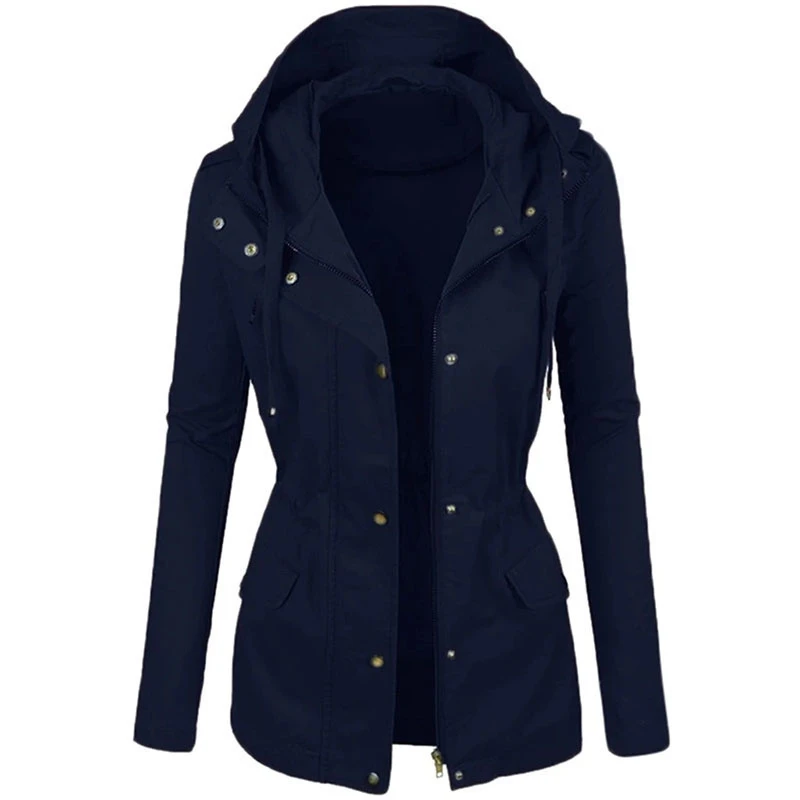 Women gothic Coats Women custom material Gothic breathable Pu Coats Outerwear Zipper Ladies Coats Wholesale customized OEM