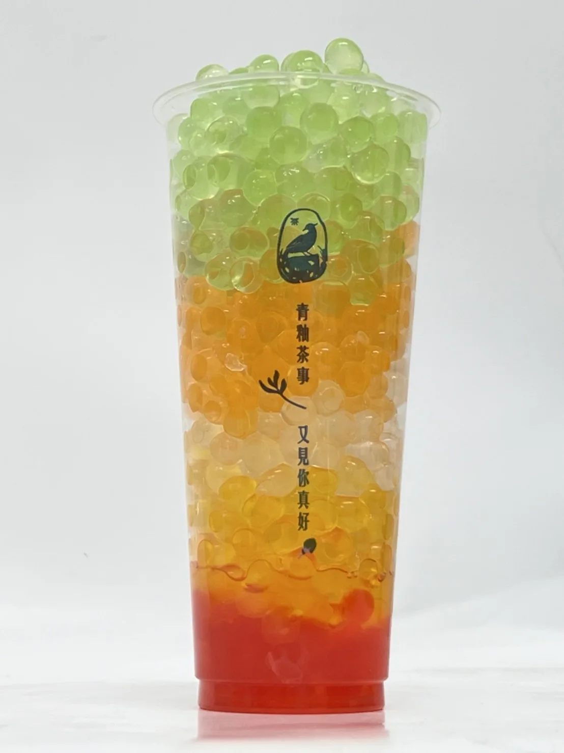 Best Quality Bubble Tea Ingredients Fruit Popping Boba with Passion Fruit Flavor
