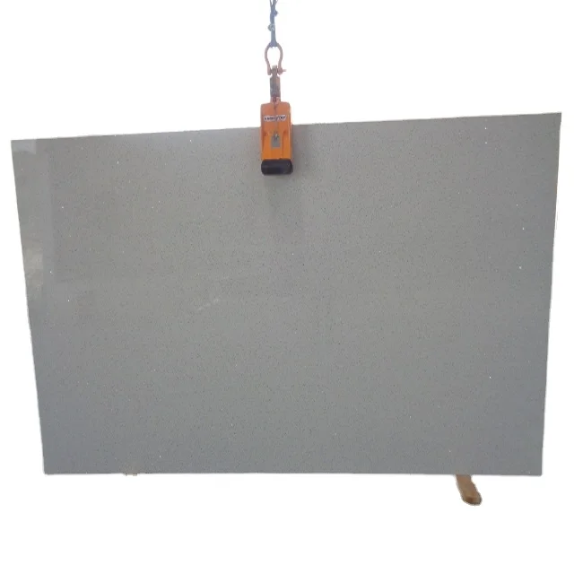 Wholesalers Manufacturer Indian Starlite White Engineered Quartz Slabs Countertops with cut to size Gangsaw Slab for Home