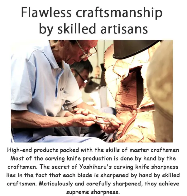 Japanese Yoshiharu High Quality 6-Piece Chisels Set Composite Steel Blades