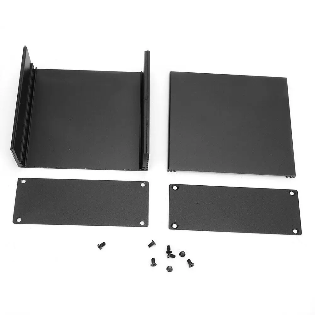 OEM  Manufacturing Circuit Board PCB Instrument Aluminum Cooling Box DIY Project Enclosure Case