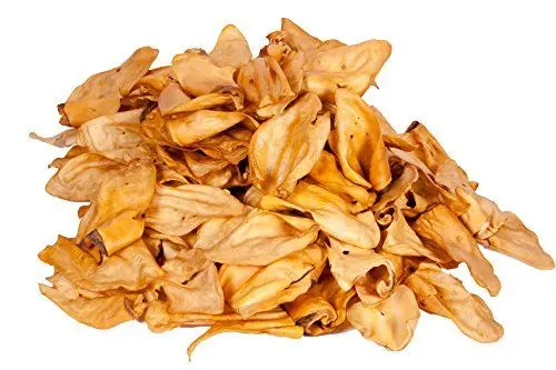 Best Quality 100% Natural Buffalo Ox Dried Ears Grain-Free Pet Food Treats for Active Dogs High Protein Dry Food