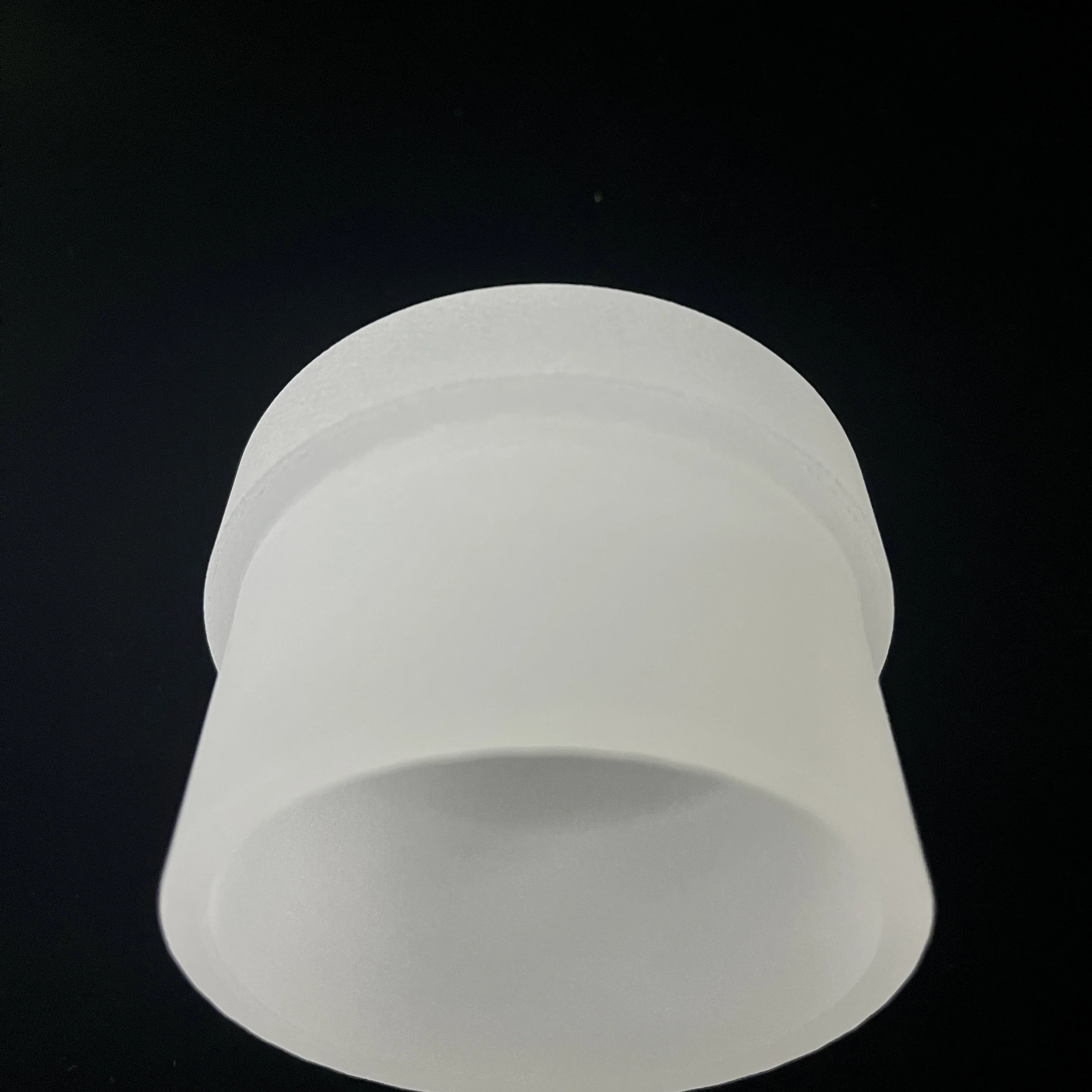 Customized High resistance Quartz glass tube with Flange Glass Ring Opaque Quartz Flange