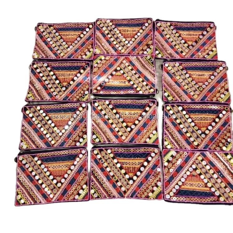 Indian Handcrafted Clutch Bag Evening Bag New Arrival Direct Factory Transfer Guru Kirpa Export wholesale