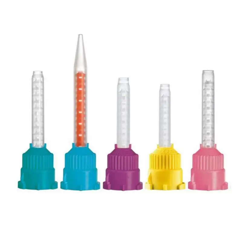 Factory Supplier Dental Plastic Disposable Dental Impression Mixing Tips Mixer Nozzles