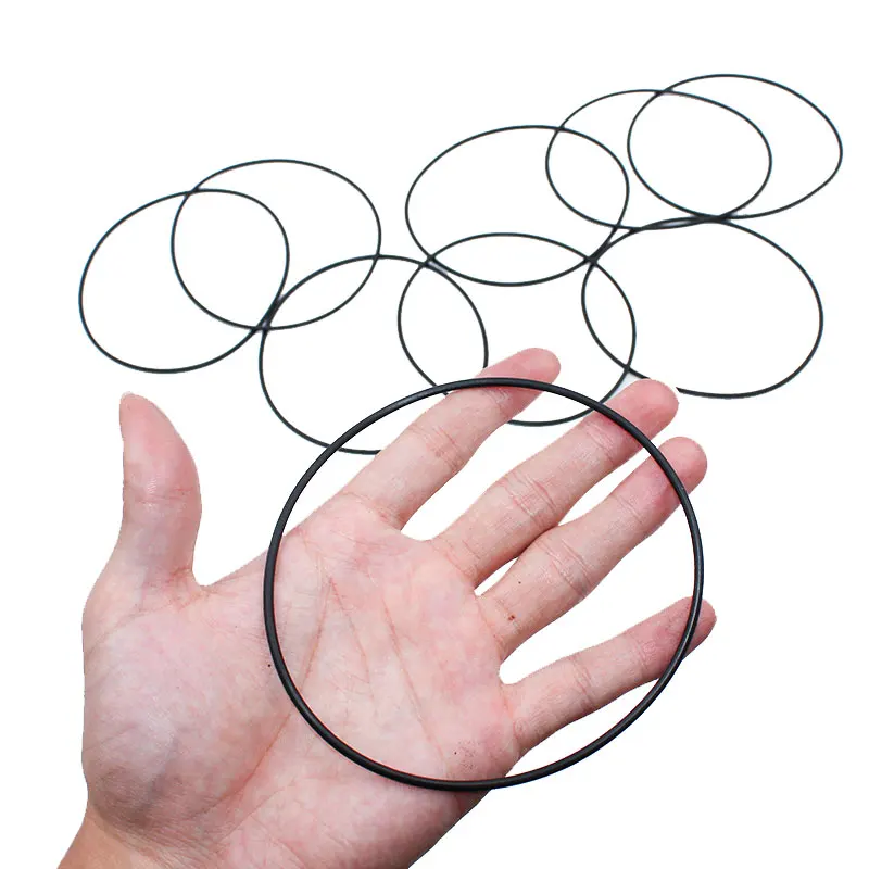 Rubber Ring NBR Sealing O-Ring 4mm Thickness OD105/110/115/120/125/130/135/140/145/150/160/180/200mm Gasket Nitrile Washer