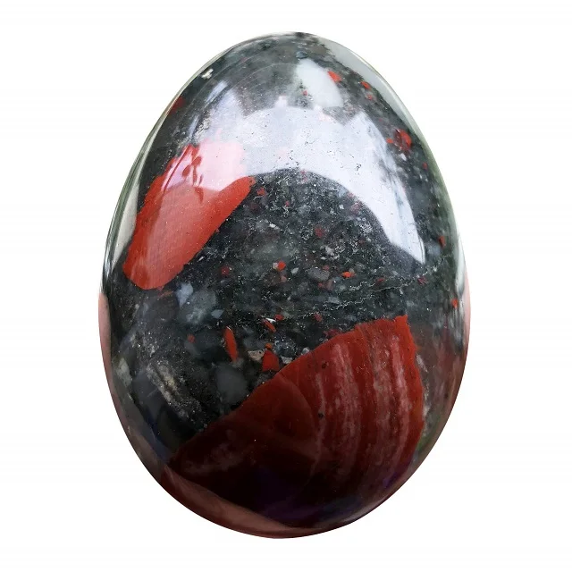 Wholesale Natural African Blood Eggs Gemstone Crystal Ball Gemstone Eggs crystals healing stones Crystal Gemstone Eggs