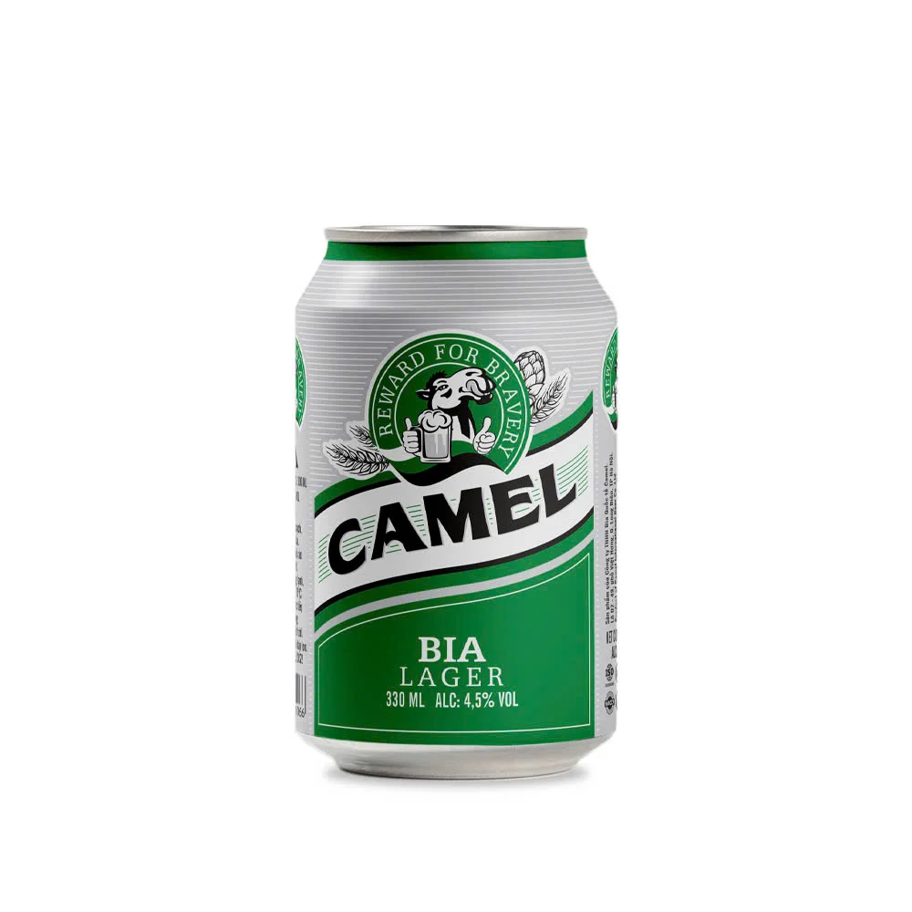 Camel Lager Beer 330ml Beverage Can with OEM ODM Alcoholic Drink Supplier