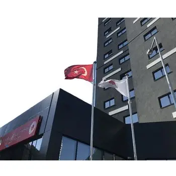 Флаг из нержавеющей стали 5 м