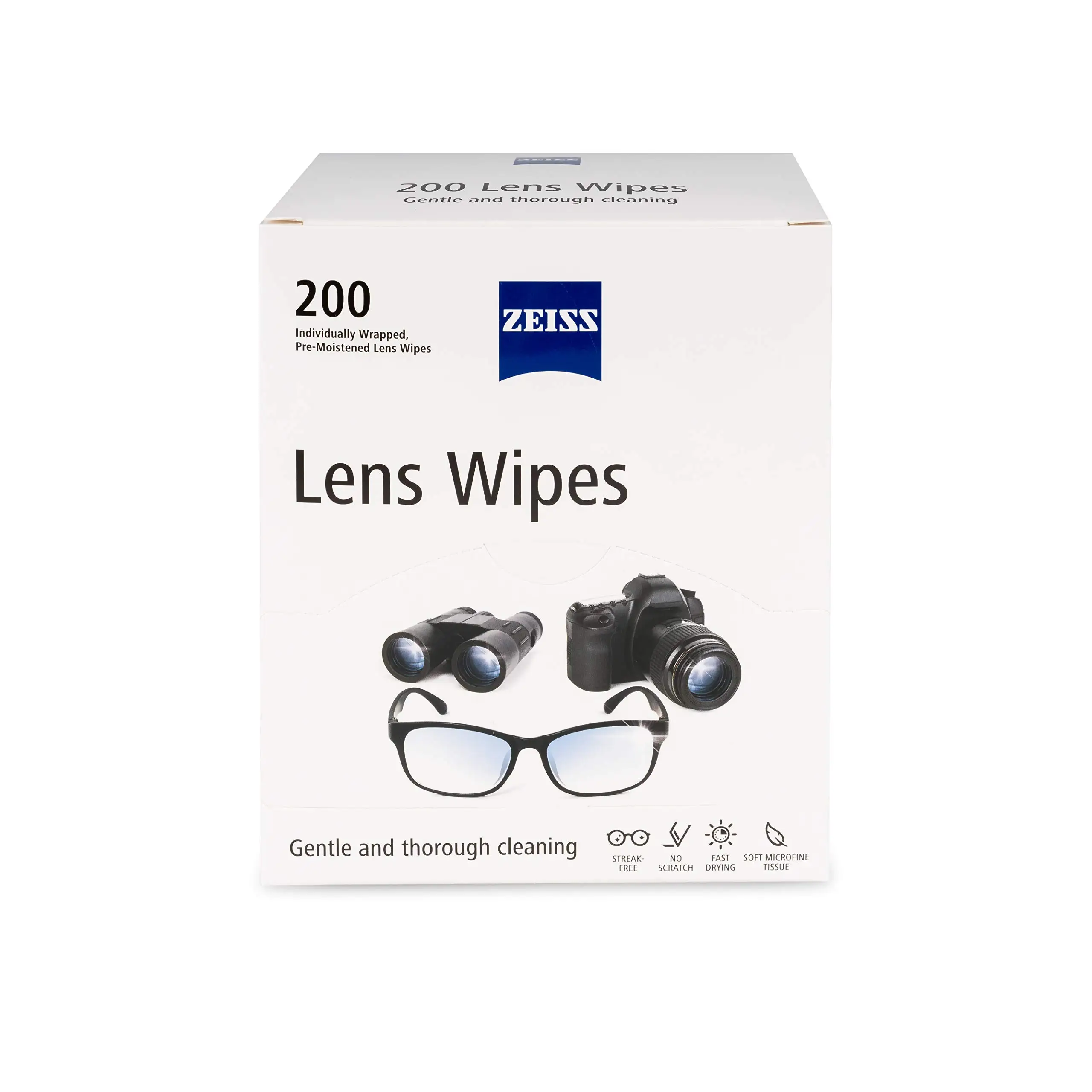 Zeiss Wipes 200 Pack