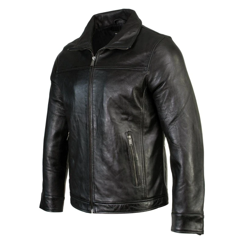 New Styles Youth Motorcycle wear Leather Jacket 2024 Latest Design Men Motorbike Leather Jacket for sale