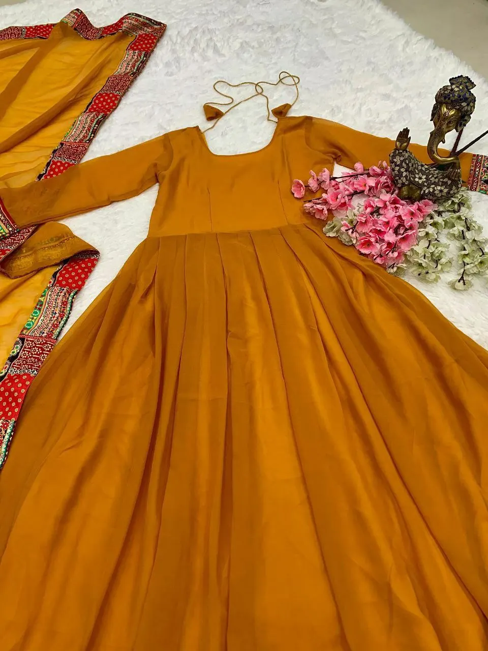 Indian Pakistani Lawn Linen Cotton Georgette Gown for Girls Spring Summer Special Design Wedding Pakistani Suits for Party