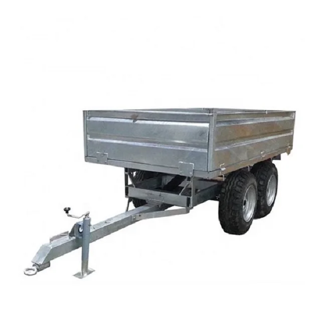Wood ATV Trailer With Fence (TB500-F) ,Garden Tip metal utility poly garden utility atv dump timber atv trailer