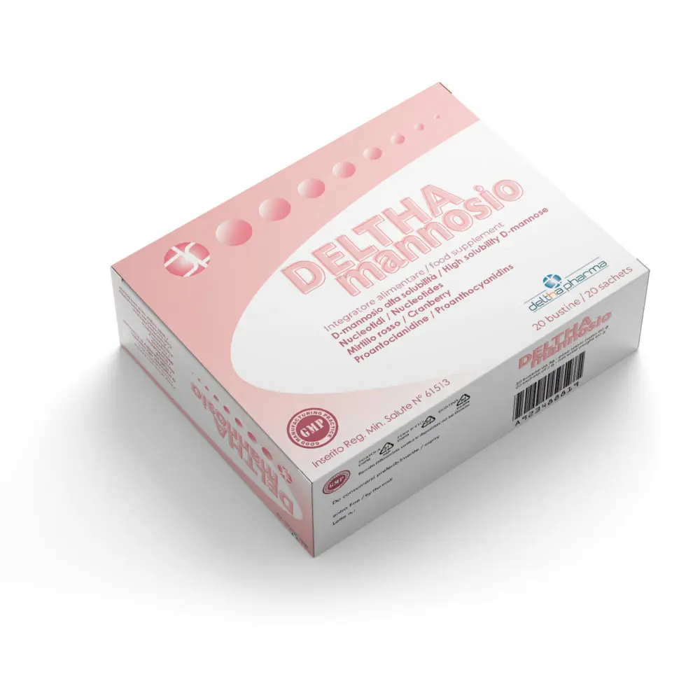 Gluten Free Supplement Sachet  with cranberry-D-mannose 1000 mg made in Italy mannose Top Quality raw materials