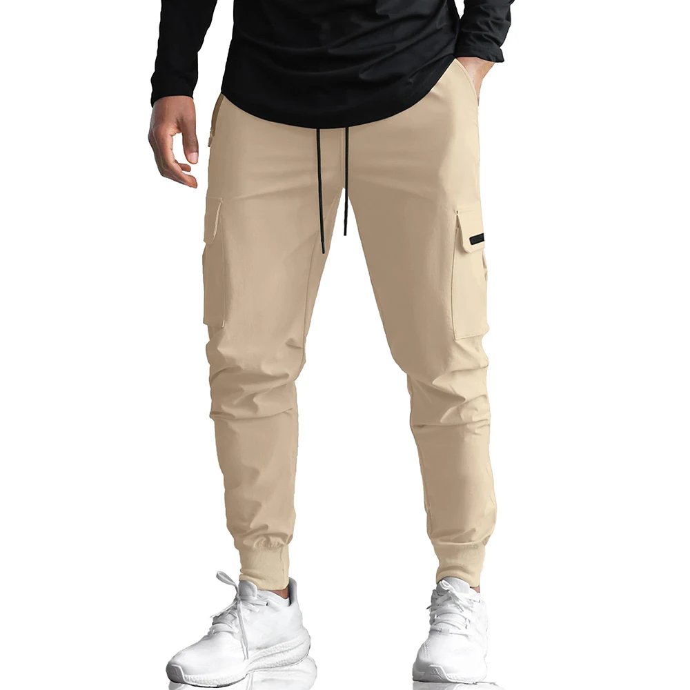 Factory Manufacturer Men nylon Lightweight Pocket Slim Cargo Pants High Waist Cotton Cargo Pant For Men winter Wholesale