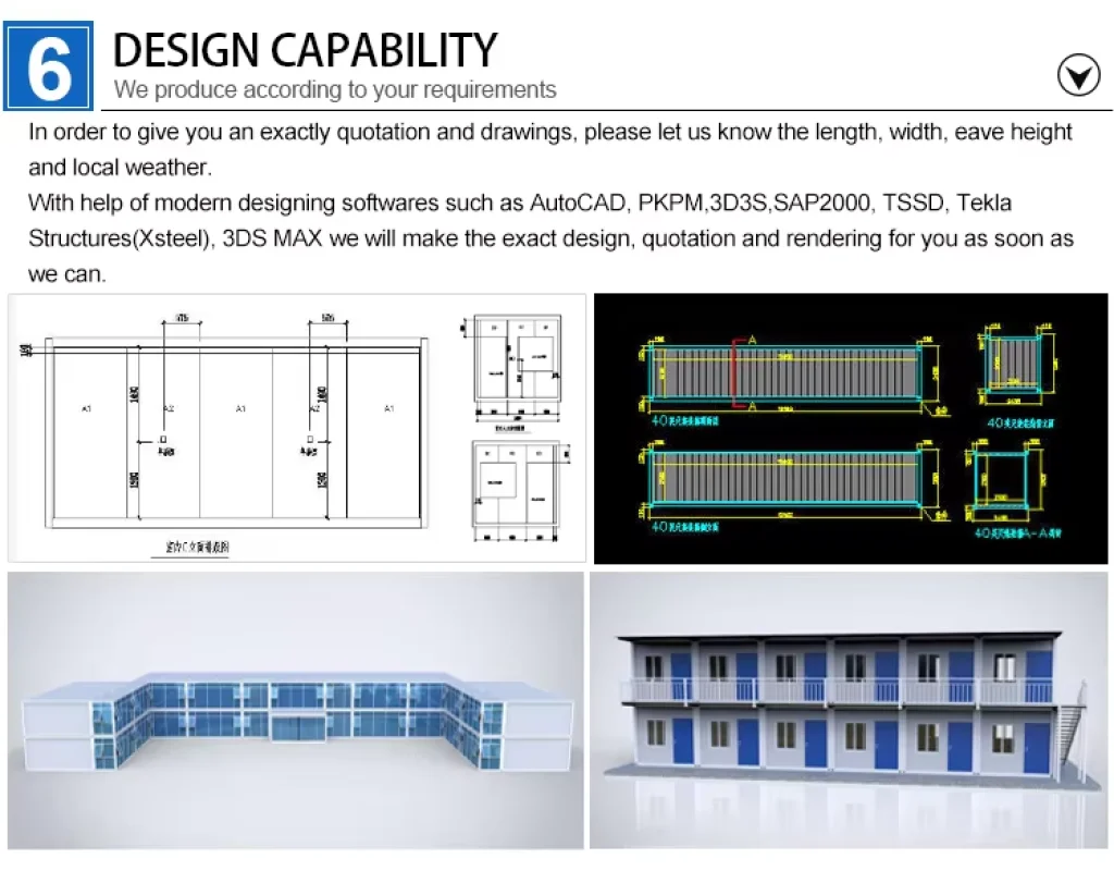 New Design Modular Premade Container House Malaysia Market Prefab House With Low Price For Store Hotel Engineering Hospital