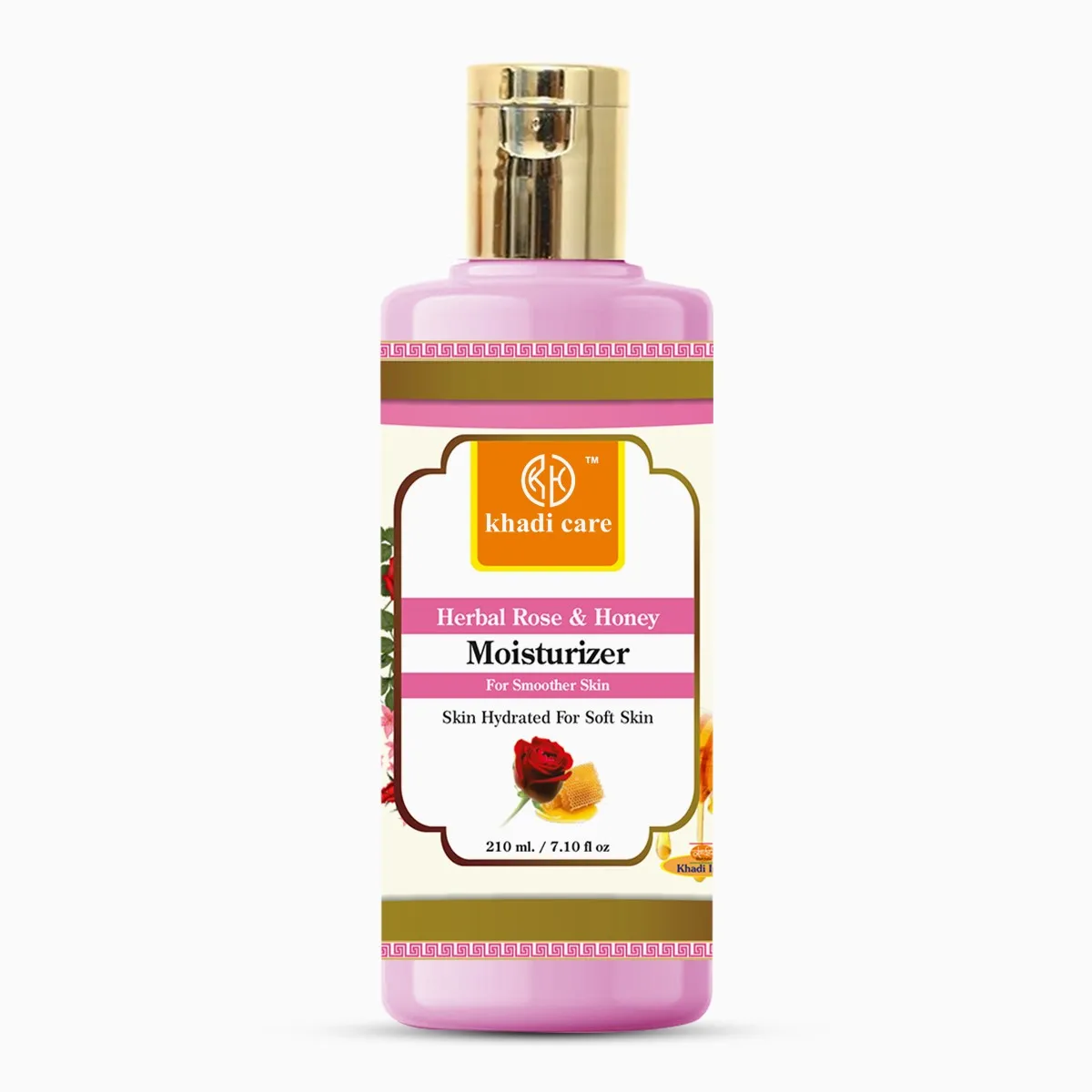 Herbal Rose & Honey Moisturizer -210ml Healthy Skin Body Care Customizable and Private Labeling by Vanity Vision