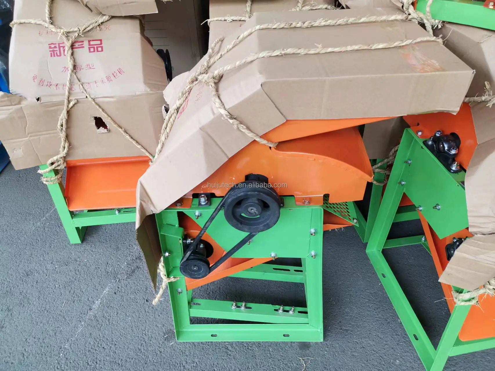 500-1000KG/H  Maize corn threshing machine/corn thresher