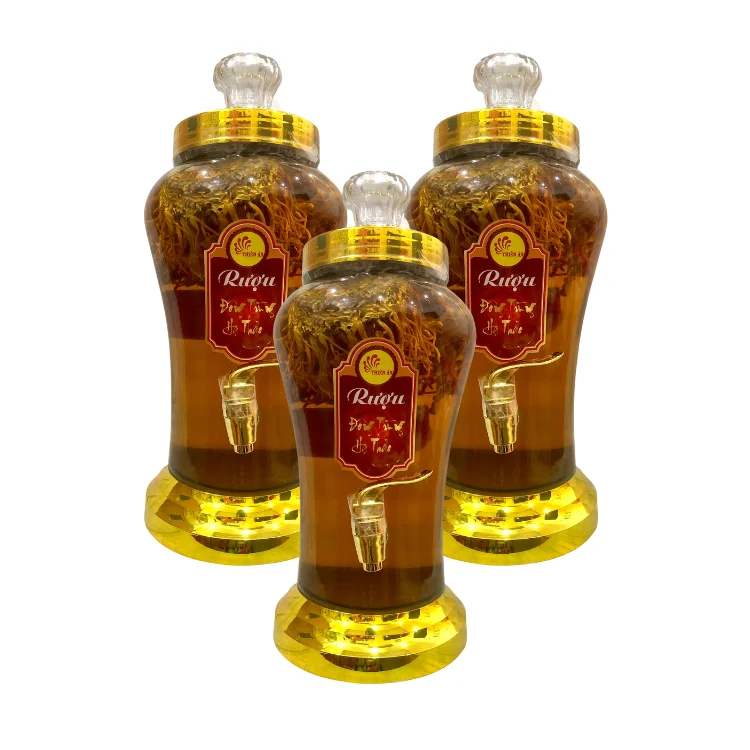 Бутылка для вина Cordyceps 3 л по хорошей цене роскошное использование питья ISO Упаковка в стеклянную бутылку сделано во