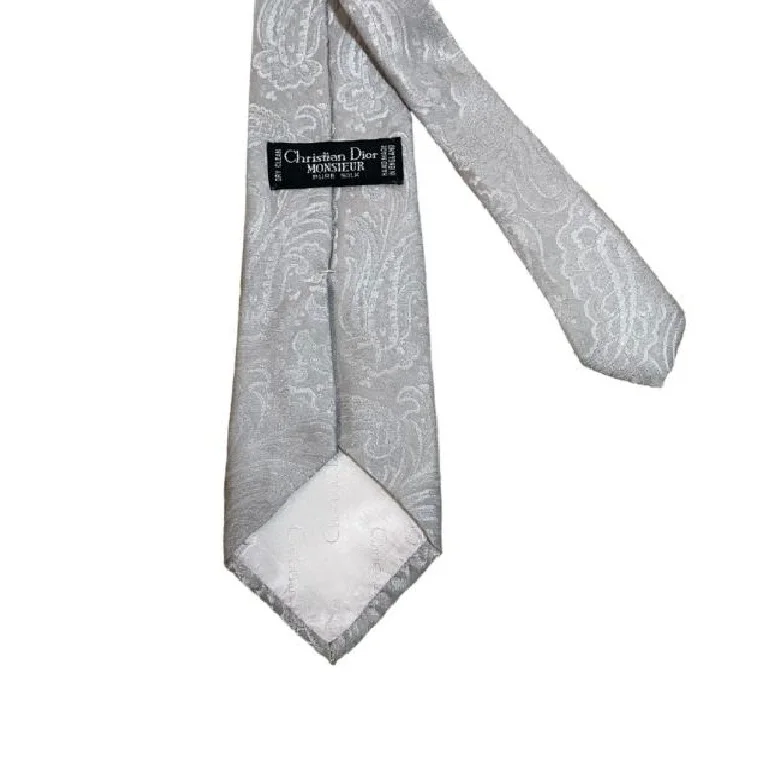 Высокое качество б/у Дизайнерское черное шелковое платье мужские шеи другие Галстуки