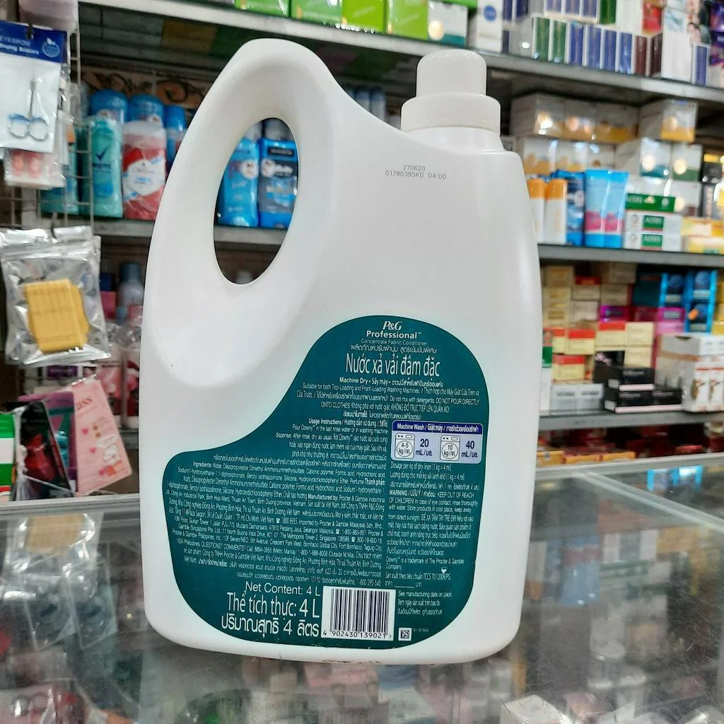 Household Chemicals Conditioner Downi fabric softener 4L (Machine Dry) Laundry Detergent Softener Liquid Cleaner Laundry Apparel