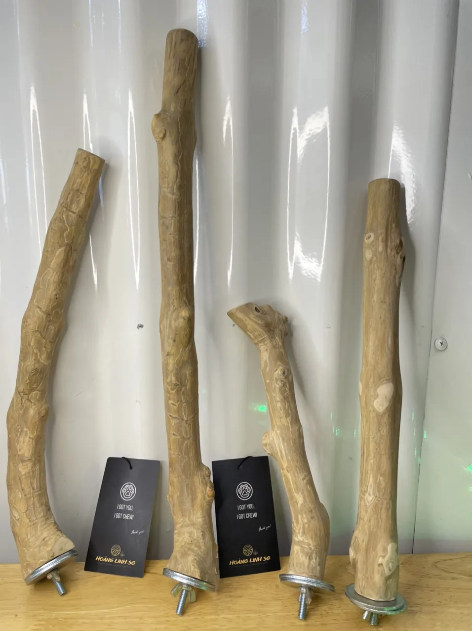 Cheap Price high Quality Java Wood Bird Perch Stand Coffee Wood Branch Perch for Birds HOANG LINH SG Vietnam Origin