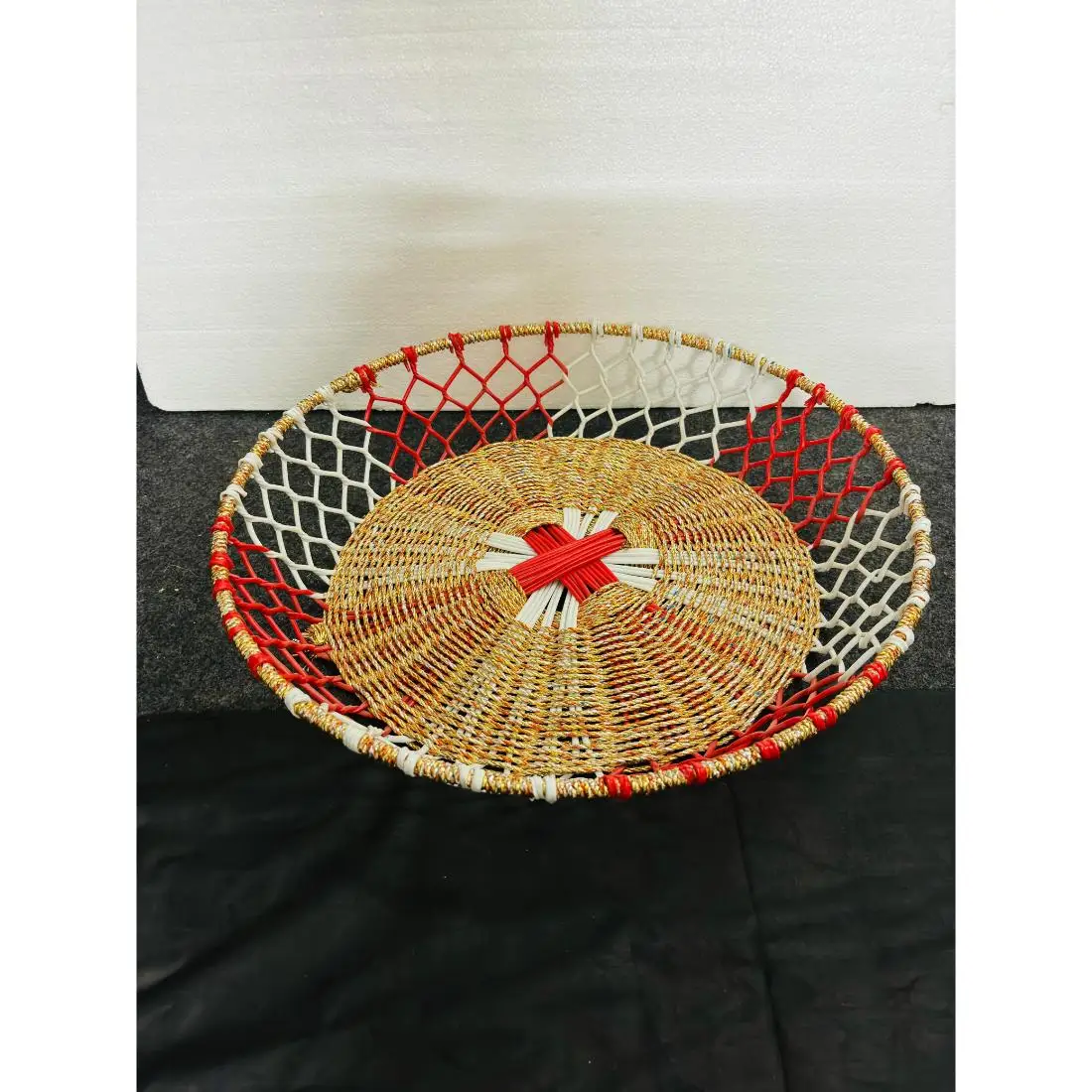 Best Quality basket Round Shape Long Lasting Quality Natural Rattan Basket Household Uses Multifunctional Kitchenware Basket