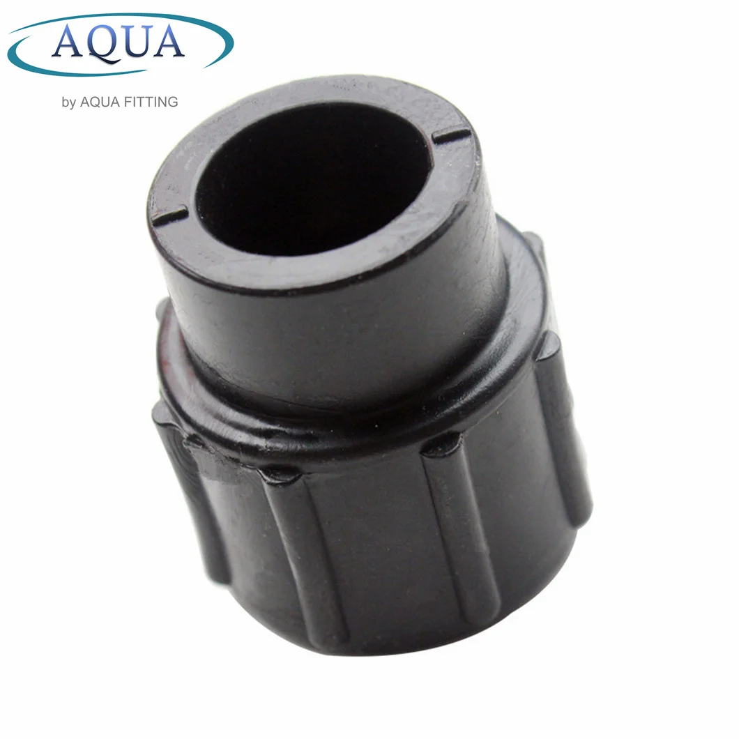 External Thread HDPE Pipe Fittings PE Female Threaded Coupling