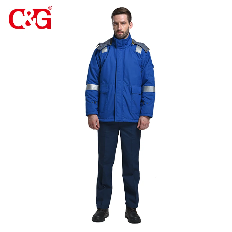 100% fr work jacket men flame retardant work jacket flame retardant winter jacket