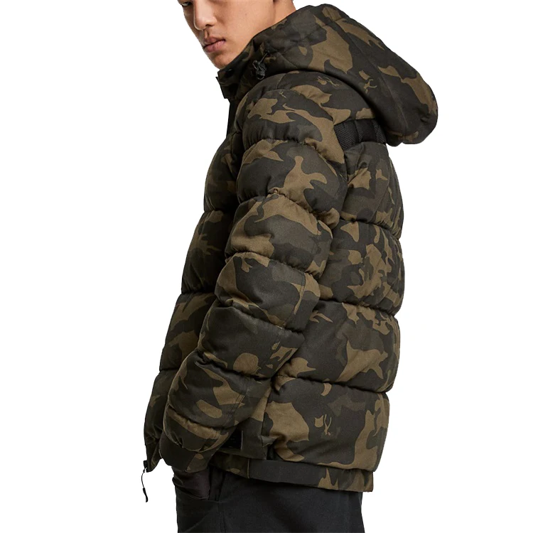 Superior Quality New Arrival Adjustable Camouflage Camo Price puffer jacket Factory Direct wholesale Puffer jacket for men