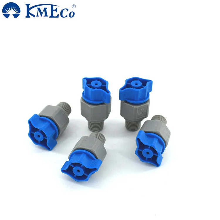 KMECO Promax  QPHA Plastic Quick Release Spray Tip Standard Full Cone Spray Nozzle