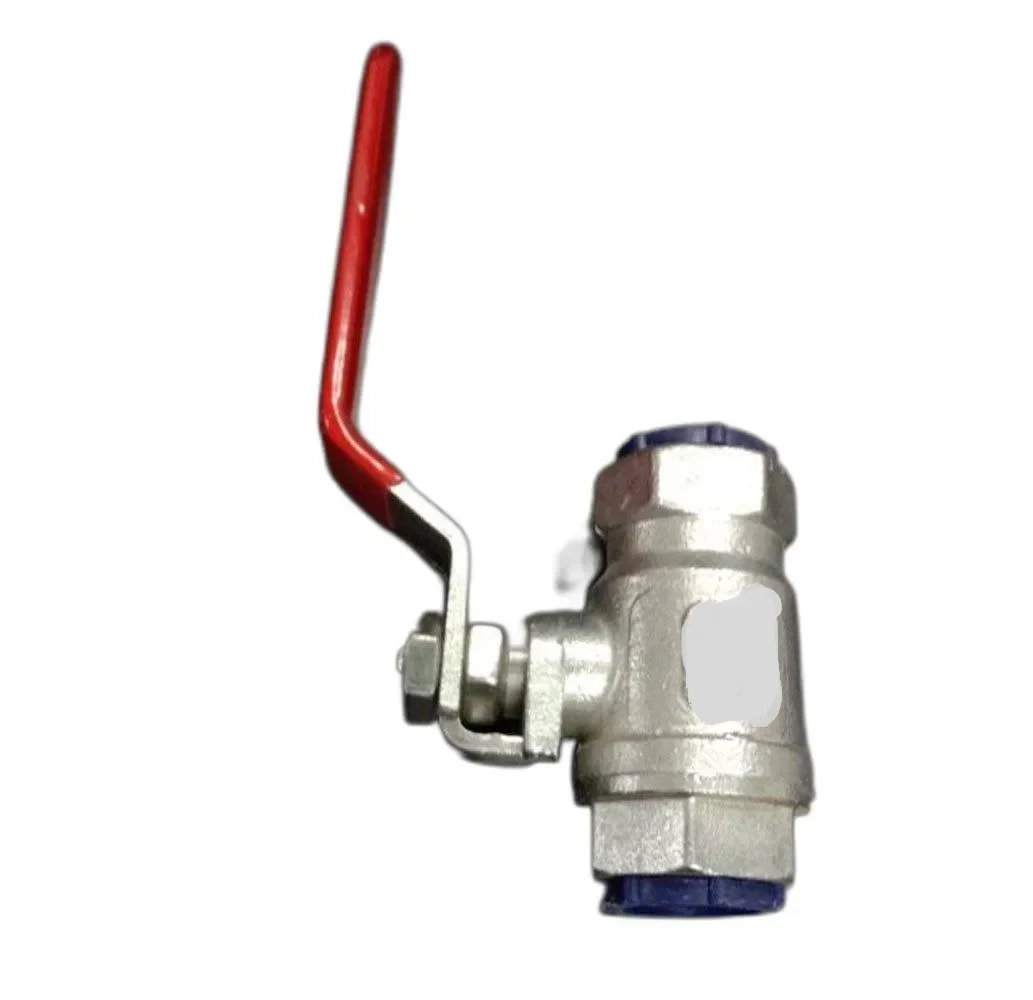 Top Quality Low Cost Cast Iron 1Piece Screwed Ends Manual Ball Valve For Water and Effluent Treatment Plants