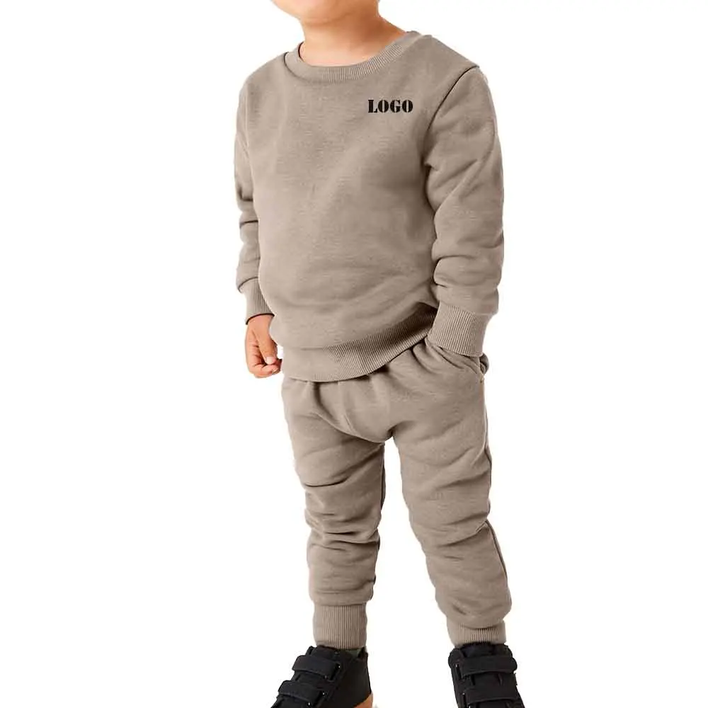 Высококачественный однотонный спортивный костюм на заказ для мальчиков/2025 оптовая продажа стильный Зимний мальчиков