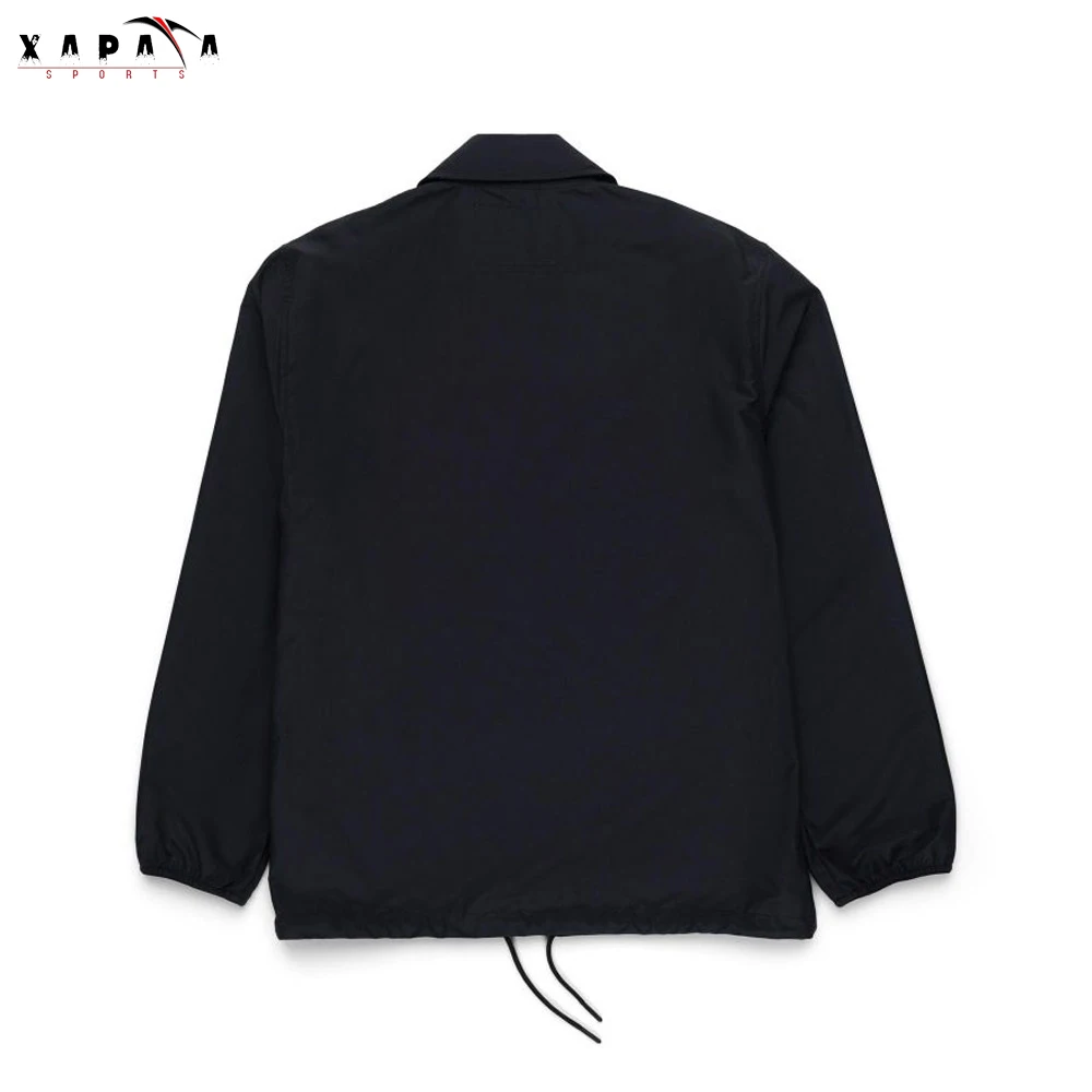 High Quality Custom Anorak Windbreaker Jackets Lightweight Nylon Polyester COaches Jackets for Winter Thin Fabric with Material