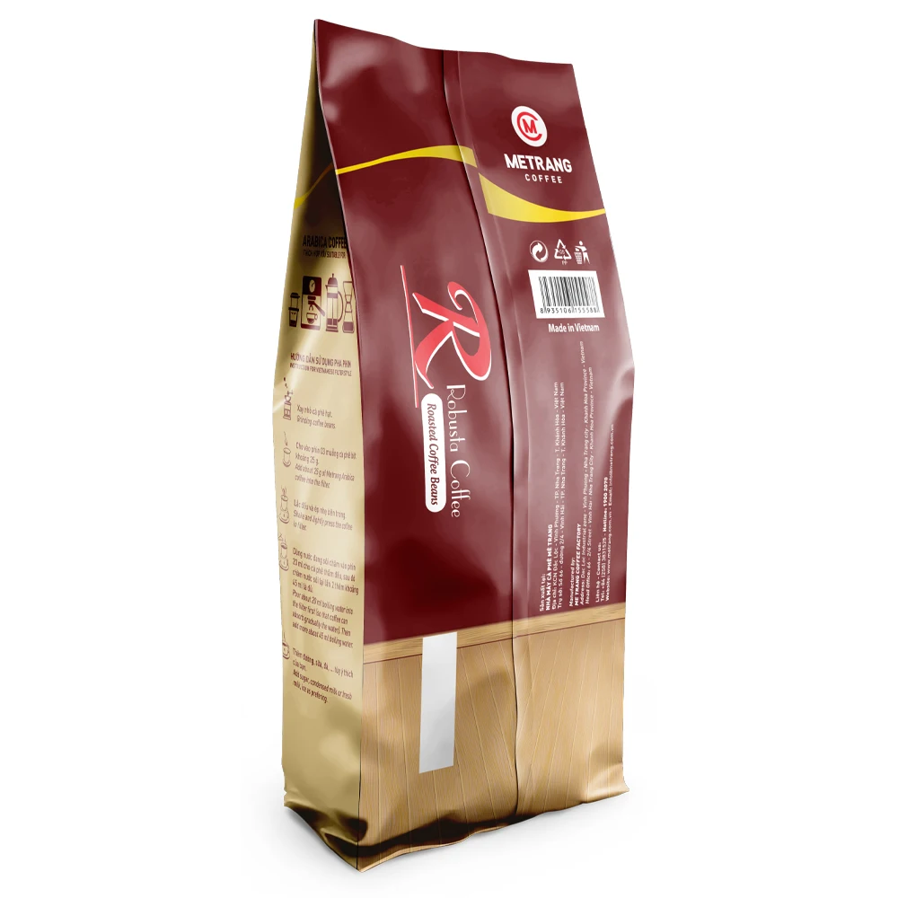 Medium Roaste Type Caffeinated Arabica Coffee From vietnam In Bag Packaging Robusta roasted coffee beans