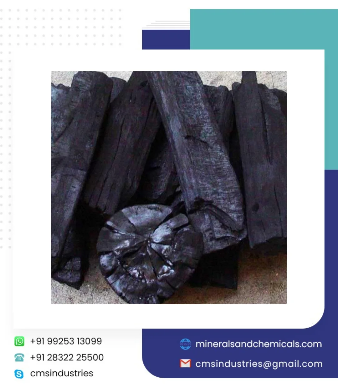 Branded Supplier of Wooden Charcoal with High Quality