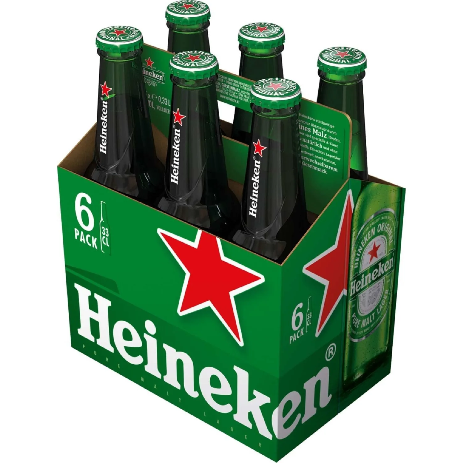 Оригинальное пиво Heineken 330 мл, оптовая продажа пива Heineken