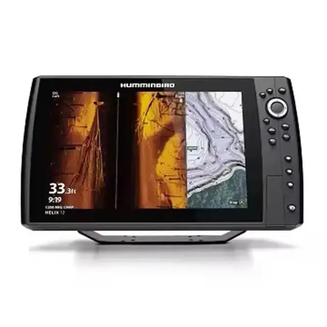 END OF YEAR SALES Aver Humminbird HELIX 12 CHIRP MEGA SI Fishfinder GPS Combo G3N w Transducer