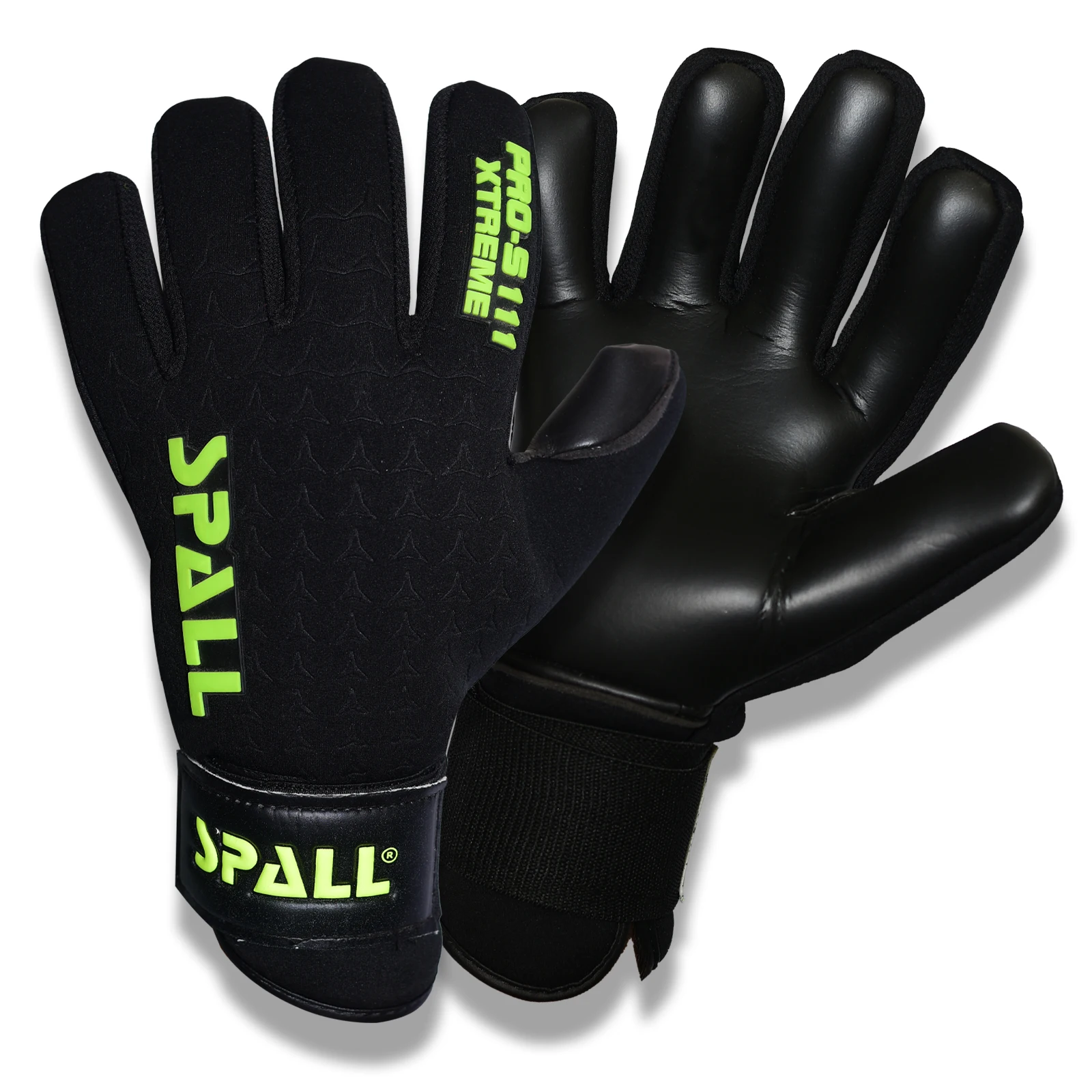 Goalkeeper Gloves High Performance professional football goalkeeper goalie glove for adults kids Strong Grip Protection By SPALL